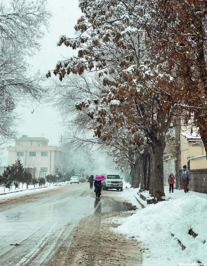 عکس‌هایی زیبا از یک روز برفی در کابل | شهرآرانیوز
