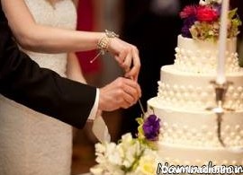 کیک عروسی شخصیت عروس و داماد را لو میدهد!