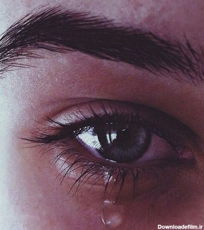 عکس چشم گریه دختر