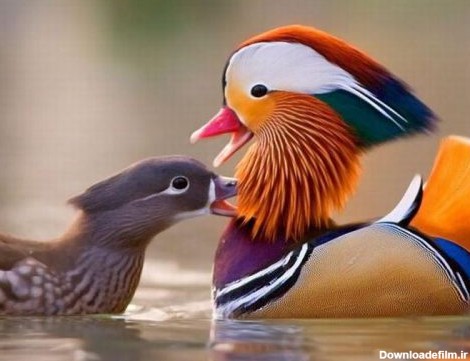 جوجه اردک نژاد ماندارین رنگی - آگهی‌ 24