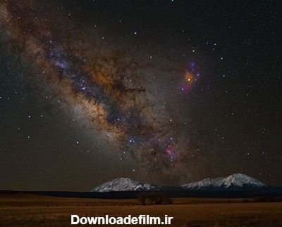 کهکشان راه شیری بر فراز قله‌های اسپانیایی/عکس روز ناسا - خبرآنلاین