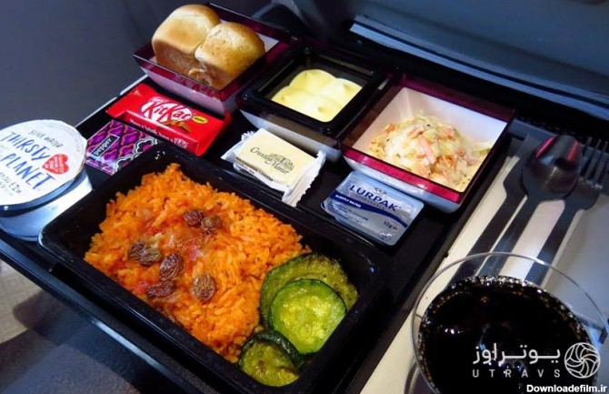 غذا در هواپیما | روش سرو، مزه و عکس