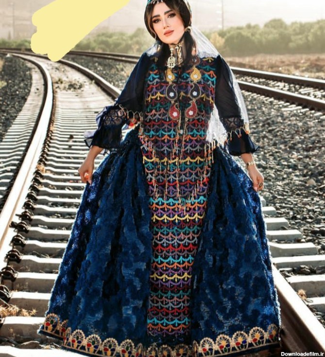 عکس پارچه لباس محلی یاسوج