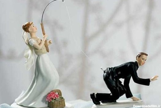 مجسمه های دیدنی عروس و داماد روی کیک عروسی +تصاویر - China Radio ...