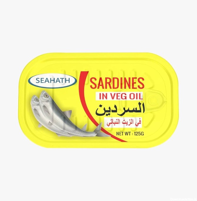 قیمت و خرید کنسرو ماهی ساردین در روغن گیاهی سی هات - 125 گرم