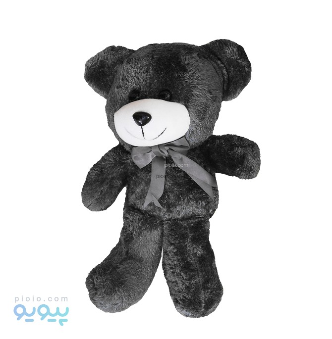 مشخصات و خرید عروسک خرس آویز مخملی پاپیون دار | فروشگاه اینترنتی پیویو