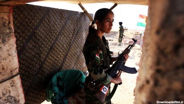 پایگاه نظامی دختران کرد برای نبرد با داعش (+عکس)