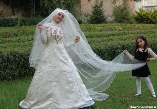 عکس های زیبا از بازیگران با لباس عروس