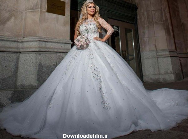 مدل لباس عروس سایز بزرگ با طرح های بسیار شیک و جذاب