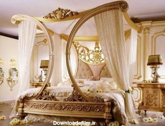 بهترین تزئین و دکوراسیون اتاق خواب عروس + نمونه و عکس | دکور پلاس