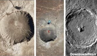 یک ادعای جنجالی:این تصاویر از روی سطح ماه جاده و ساختمان است ...