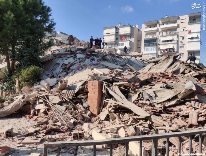 مشرق نیوز - عکس/ وقوع زلزله مهیب در ازمیر ترکیه