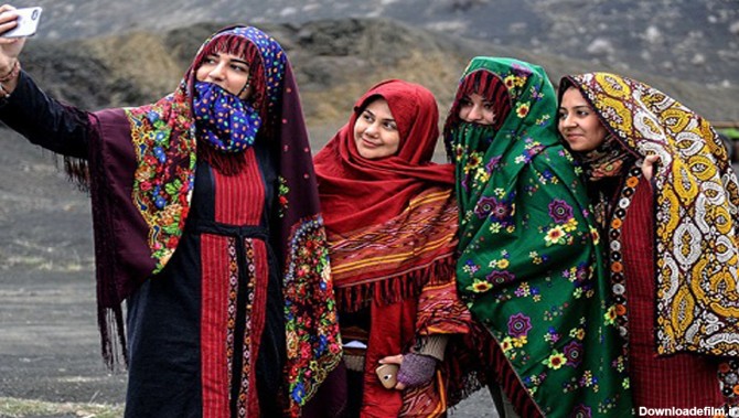 نقش و نگار های رنگارنگ، زینت لباس های محلی زنان و مردان خراسان شمالی