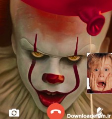 دانلود بازی scary clown fake video call برای اندروید | مایکت