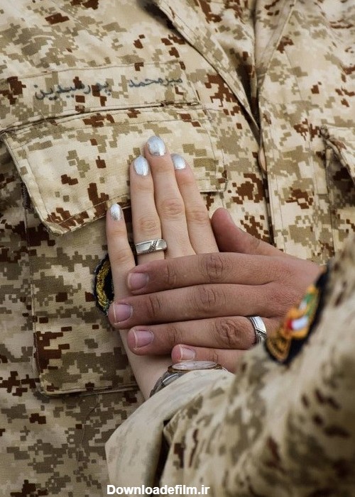 عکس عاشقانه سربازی نیروی انتظامی 1401 جدید
