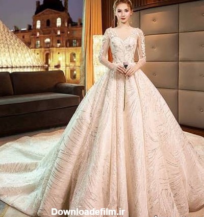 مدل لباس عروس لاکچری و جذاب برای عروس خانم های باکلاس