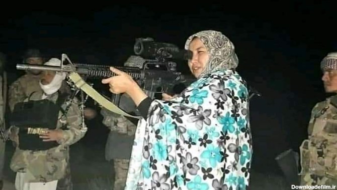 زن متولد ایران ، فرمانده مبارزه با طالبان
