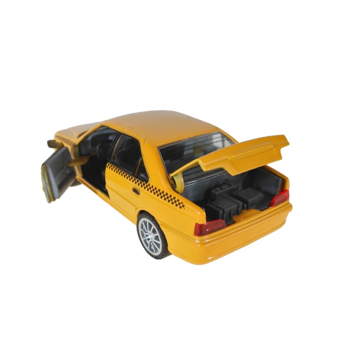 قیمت و خرید ماکت ماشین مدل پژو پارس تاکسی زرد