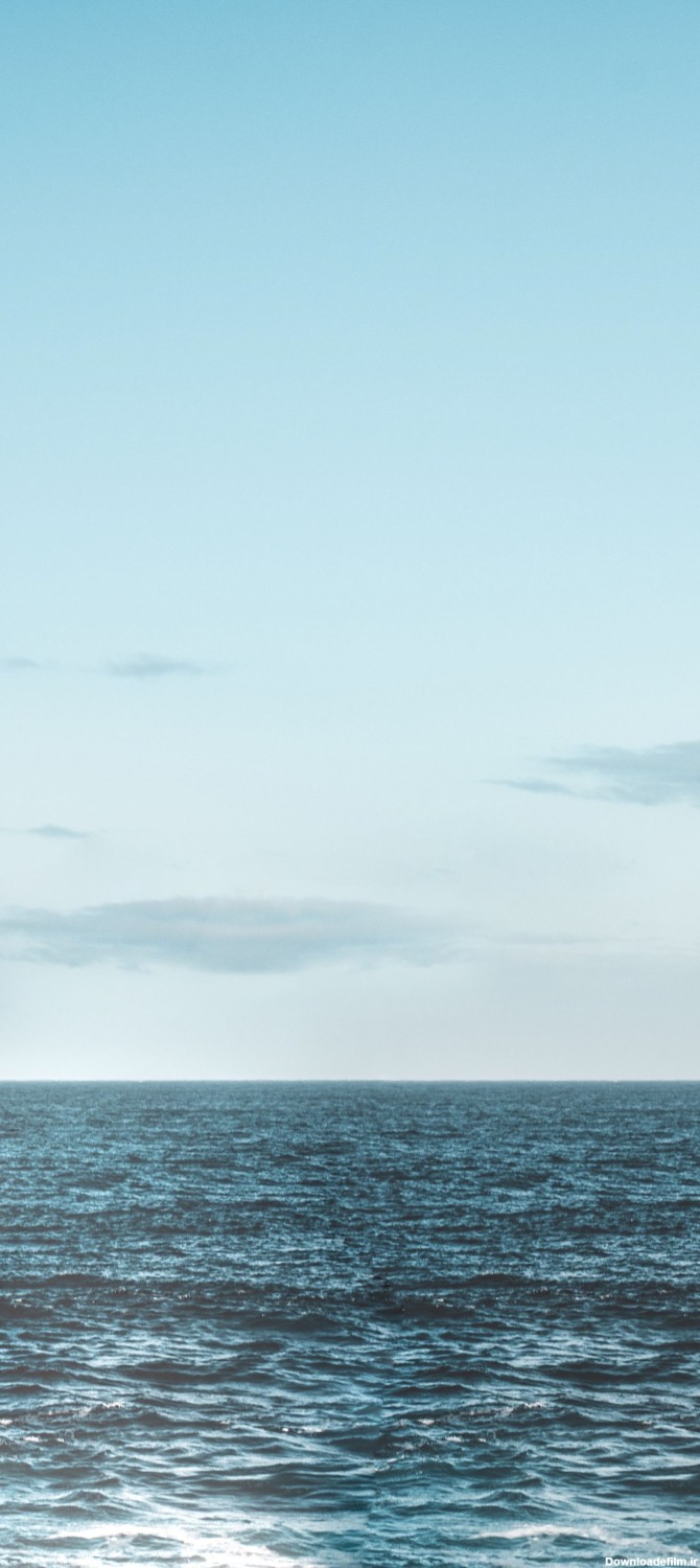 والپیپر عکس پس زمینه آیفون سامسونگ آبی دریا - عکس ویسگون