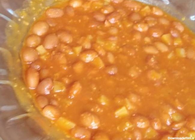 طرز تهیه خوراک لوبیا چیتی ساده و خوشمزه توسط هایده پرمهر۱۳۵۷ - کوکپد