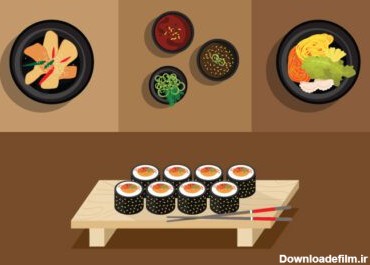 دانلود وکتور گیم‌پاپ وکتور تصویر یک غذای خوشمزه کره‌ای دوست‌داشتنی که برای پروژه‌های مختلف شما مناسب است