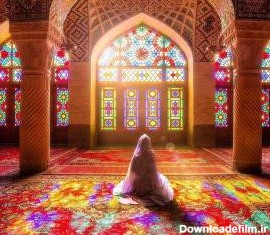 مسجد نصیرالملک شیراز زیباترین مسجد صورتی ایران