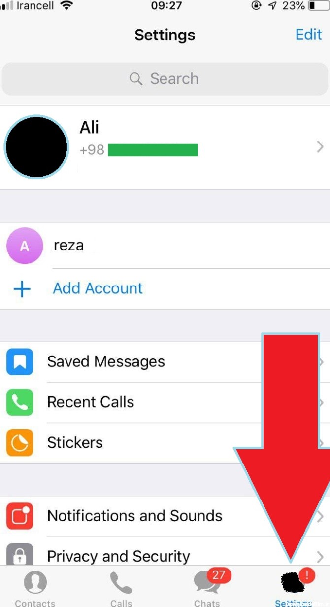 تغییر آیکن و لوگو تلگرام در آیفون - آموزش - خرید ممبر فیک تلگرام ...
