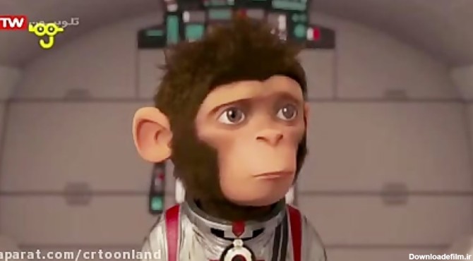 انیمیشن‌ سینمایی میمون های فضایی ۱ (دوبله ی فارسی) Space Chimps
