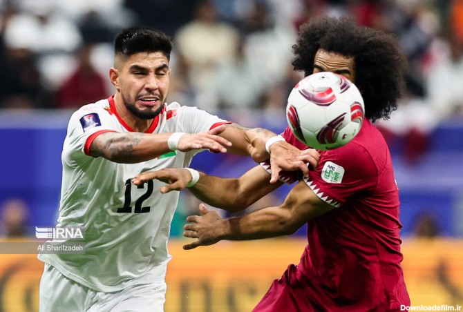 تصاویری از بازی قطر و فلسطین