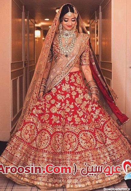 مدل لباس عروس هندی