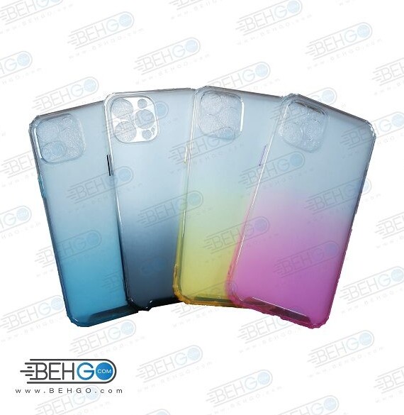 قاب گوشی ایفون 12 پرو کاور Iphone 12 pro گارد ژله ای محافظ اپل 12 پرو جدید 2 رنگ مناسب گوشی New 2 Color CASE COVER For 6.1 inch Apple Iphone 12 Pro