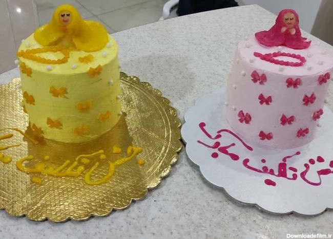 طرز تهیه کیک های جشن تکلیف ساده و خوشمزه توسط Hoda.. - کوکپد