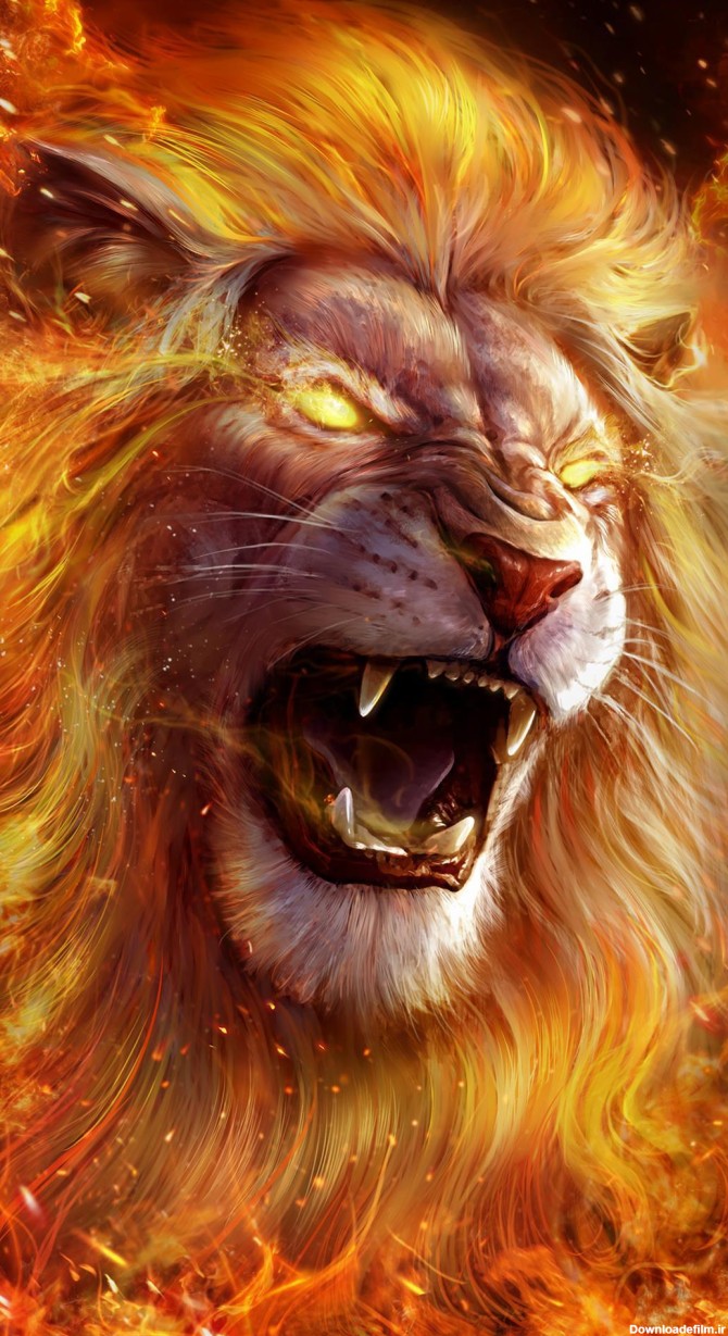 Roaring Lion Live Wallpaper APK برای دانلود اندروید