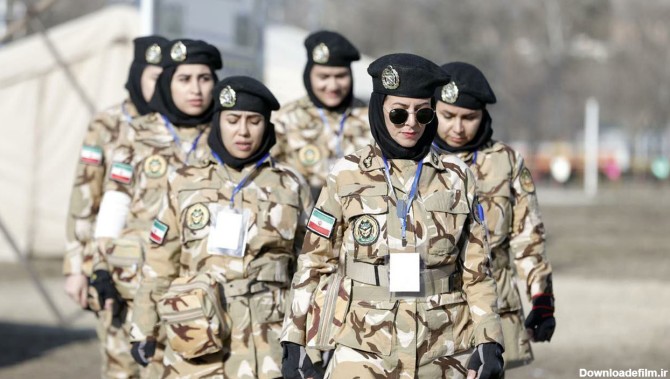عکس های اولین زنان تکاور ارتش ایران ! / خانم کلاه کج ها غوغا کردند ...