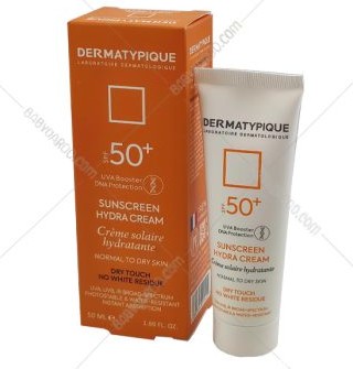 ضد آفتاب بی رنگی پوست خشک SPF50 درماتیپیک