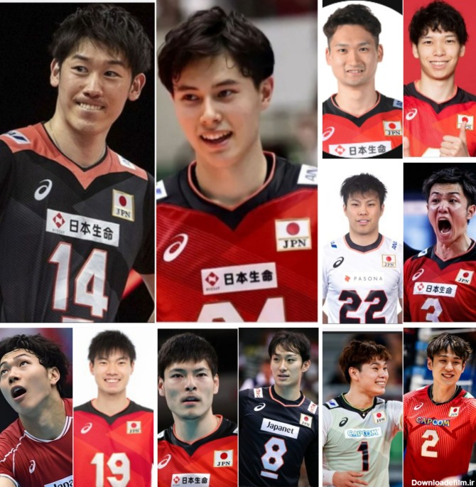 برترین بازیکنان تیم ملی والیبال ژاپن 🇯🇵🇯🇵 | طرفداری