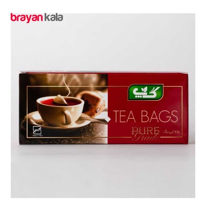 قیمت و خرید چای سیاه کیسه ای گپ بسته 25 عددی | فروشگاه برایان کالا