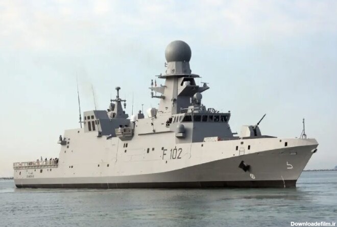 یک ناو جنگی قدرتمند در خلیج فارس/ سلاح ایتالیایی نیروی دریایی قطر ...