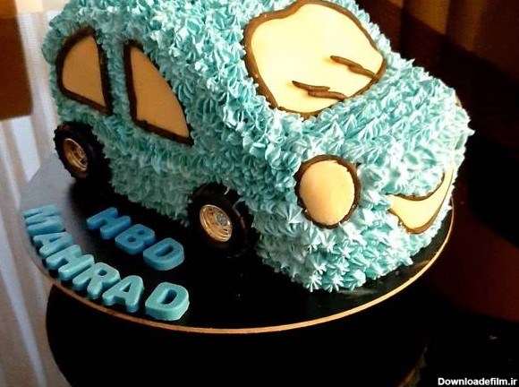 طرز تهیه کیک تولد پسرونه(ماشین) ساده و خوشمزه توسط Safura Dabiri ...