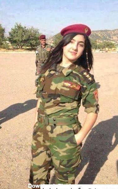 عکس پروفایل دختر با لباس ارتشی ❤️ [ بهترین تصاویر ]