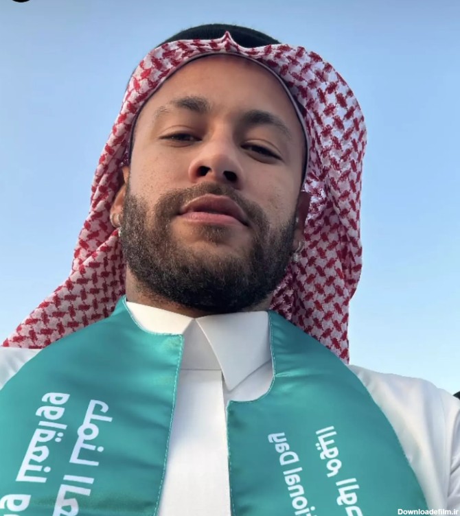 فرارو | (عکس) نیمار با لباس عربی برای روز ملی عربستان