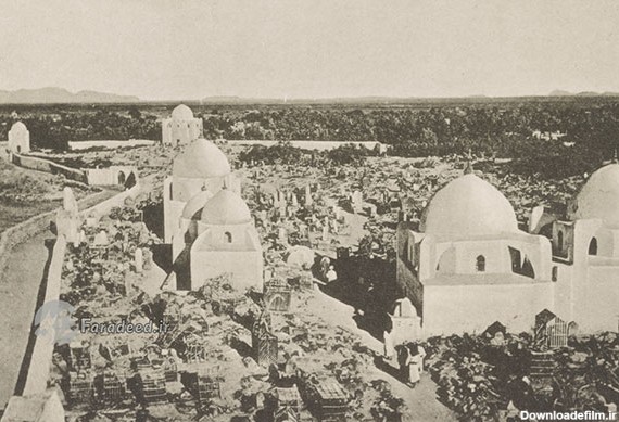 دو تصویر نایاب از قبرستان بقیع پیش از تخریب