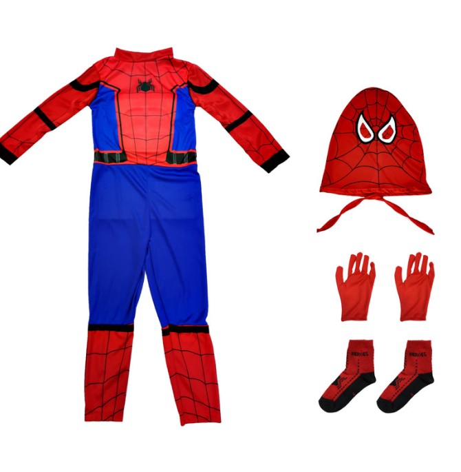 قیمت و خرید ست ایفای نقش مدل لباس مرد عنکبوتی مجموعه 6 عددی
