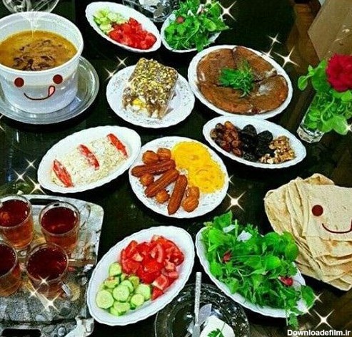 عکس افطار ماه مبارک رمضان