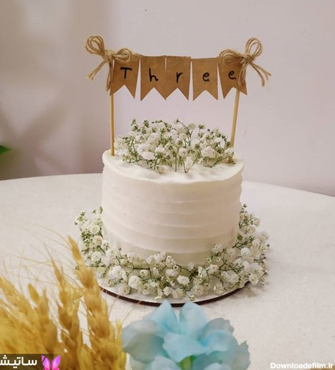 عکس کیک عروسی ساده و شیک