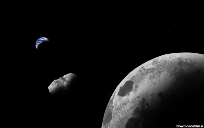 عکس | «شبه ماه» همسفر هزار ساله زمین؛ در مسیر برخورد با کره ...