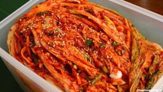 عکس غذای کره ای کیمچی