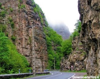 تصاویر زیبا از جاده چالوس