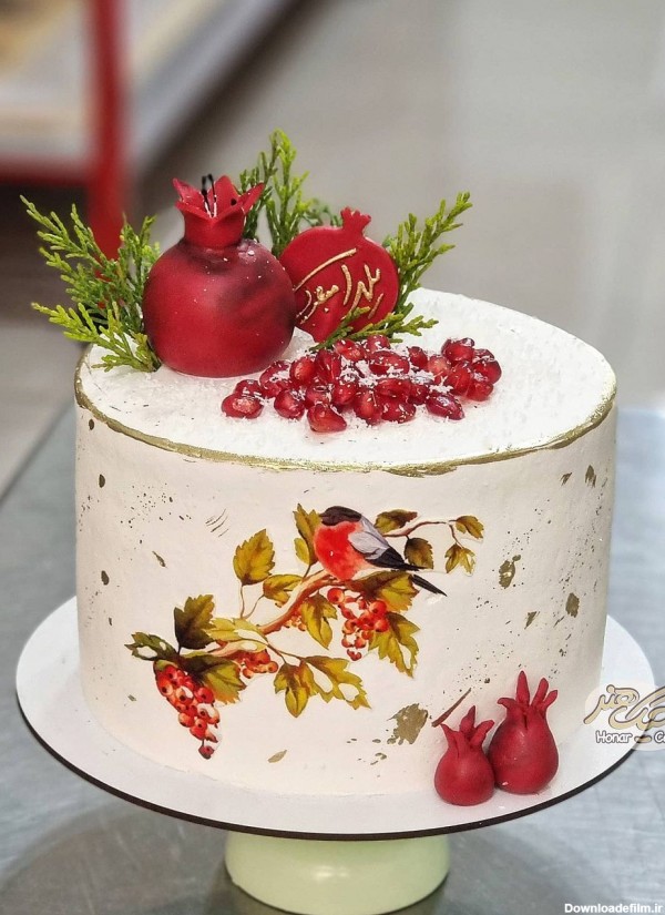 خرید و قیمت کیک یلدایی عروس