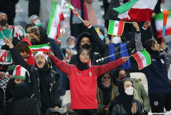 فرارو | (تصاویر) حضور زنان در ورزشگاه آزادی